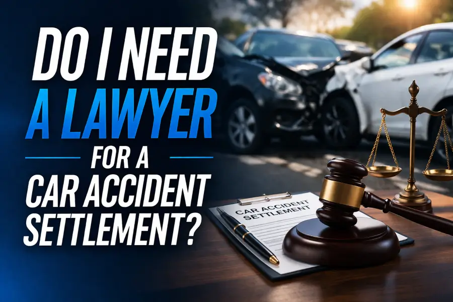 do i need a lawyer for a car accident settlement