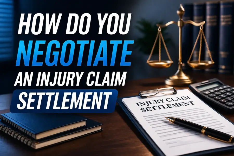 how do you negotiate an injury claim settlement
